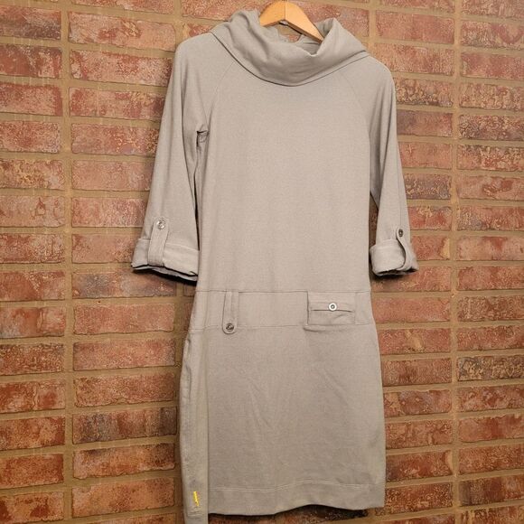 Lole Evolt Dress Cowl Neck in Castlerock Heather size XS - Picture 1 of 5